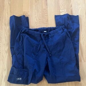 Cherokee Women Tall Small Dark Navy Scrub Cargo Pants
